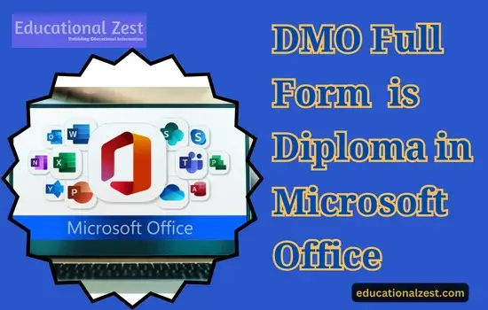 DMO Course Full Form