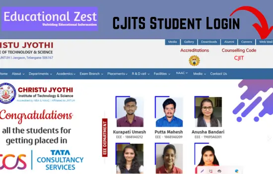 CJITS Student Login Step by Step Process & Guide