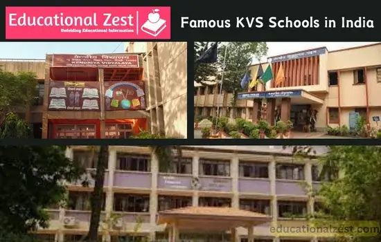 Top 10 Famous KVS Schools in India 2024