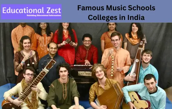 Top 10 Famous Music Schools / Colleges in India 2024
